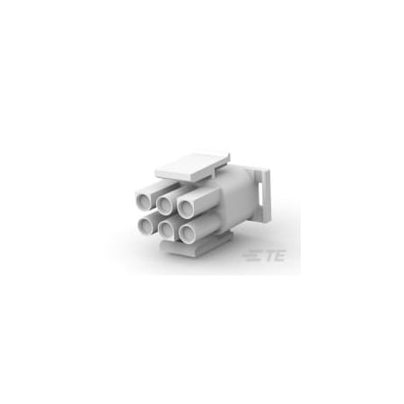Te Connectivity Push-In Wire Connector, Bare, Nylon Insulation, 600 V AC/DC 350715-1